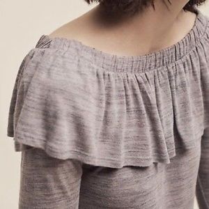 Anthropologie Dolan Off Shoulder Top